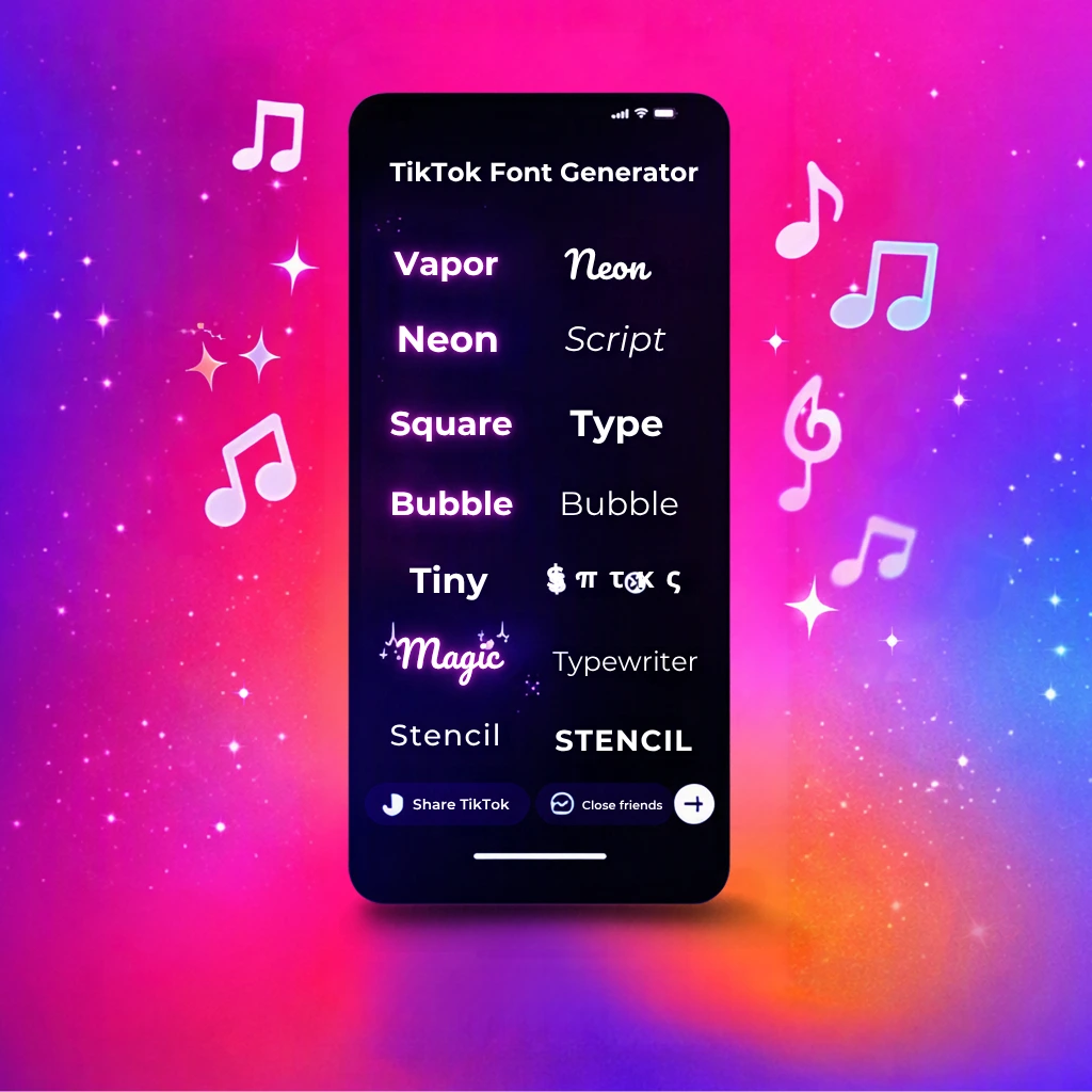 TikTok Font Generator